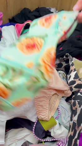 lots of different used clothes secondhand shop lots of different used clothes secondhand shop video