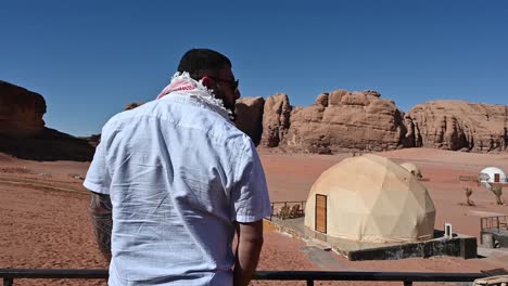 bubble camp in the wadi rum desert of jordan