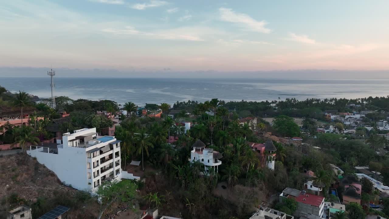 Sayulita, la principale spiaggia e città del Messico.