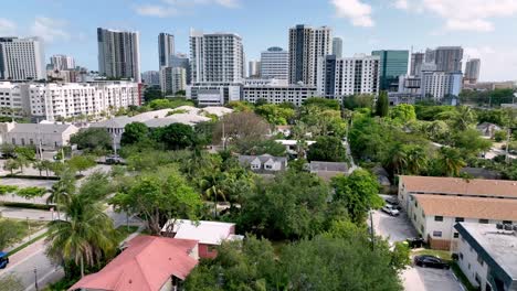 aerial-slow-low-push-into-fort-lauderdale-florida-skyline