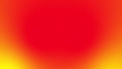 fondo rojo 4k con resaltado amarillo o gradiente moviéndose suavemente hacia abajo desde el lado. animación digital 3d. retroceso simple en bucle.
