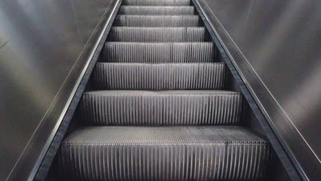 escalator in community mall, shopping center or department store