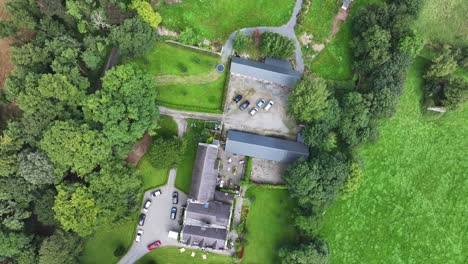 Aerial-of-European-Countryside-and-Estate