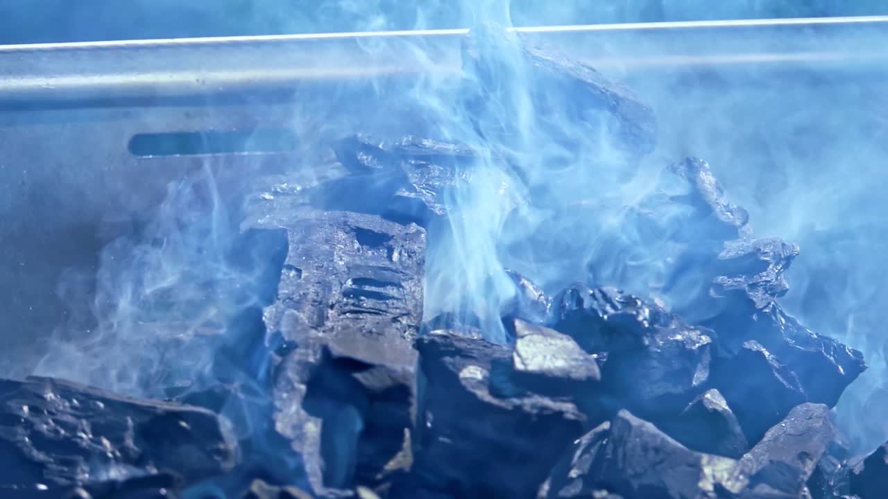 바베큐 클로즈업 야외 바베큐 클로즈업 야외