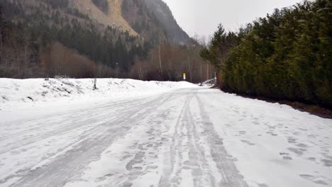 walking-along-snow-covered-road