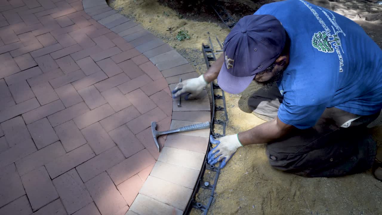 Installing a Brick Patio