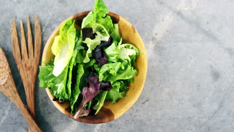 Salat-In-Einer-Schüssel