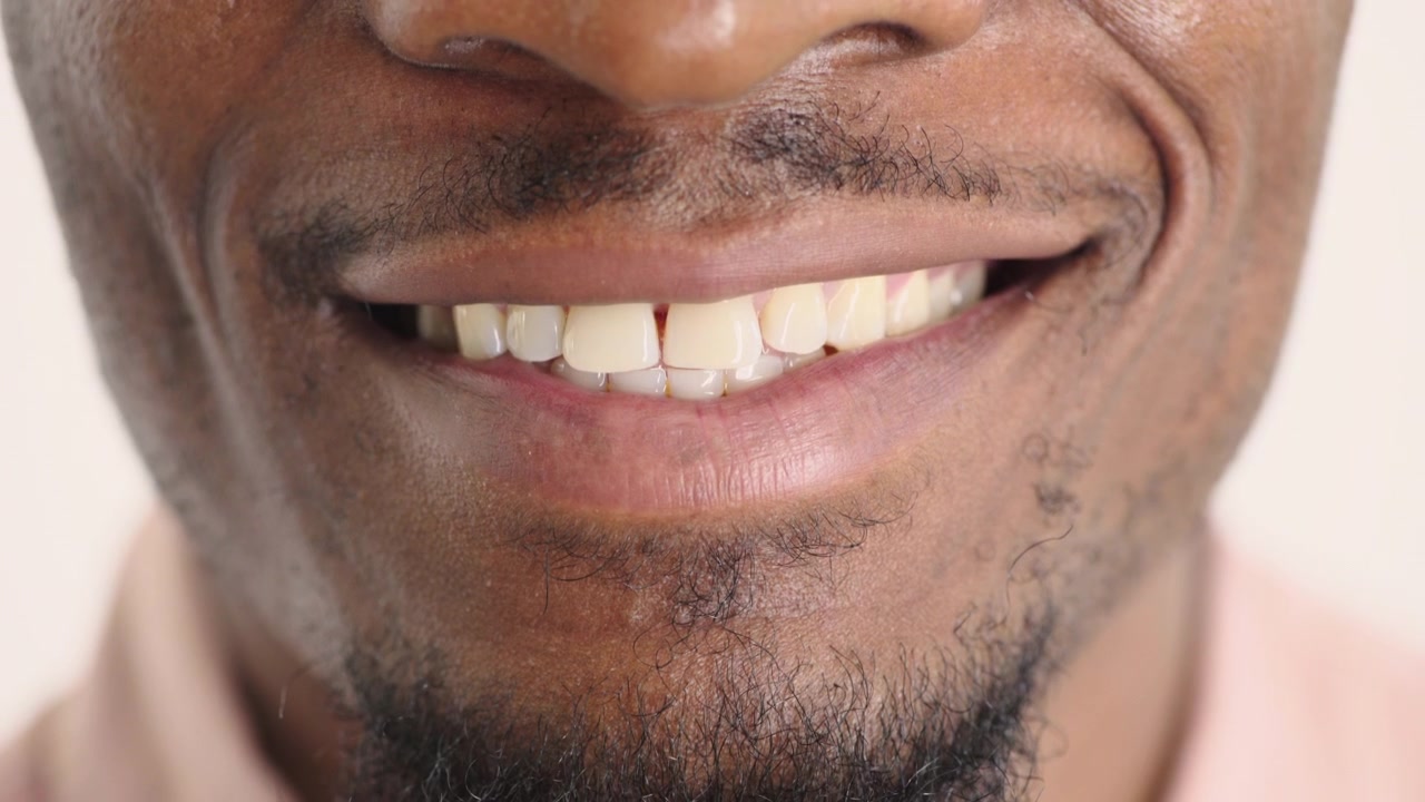 Close-up of a Young Man Smiling