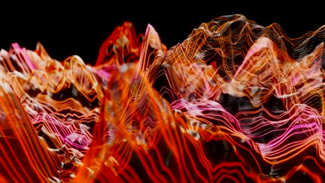 líneas tecnológicas futuristas abstractas.