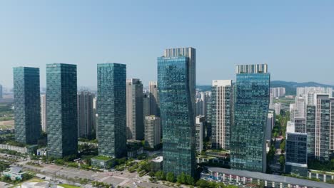 orbiting a resedential building in incheon south korea