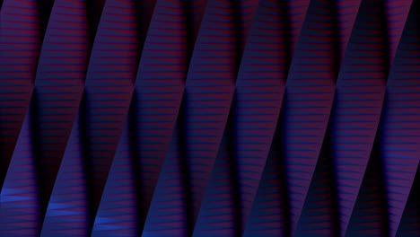 abstract geometric pattern with gradient purple and red colors