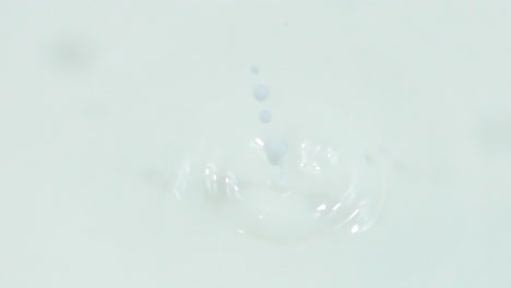 milk splash and ripple