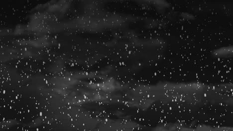 dark stormy sky with rain and clouds 4k