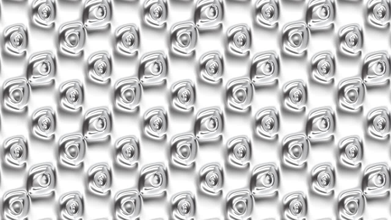 fondo con gotas transparentes abstractas que fluyen, video de bucle abstracto