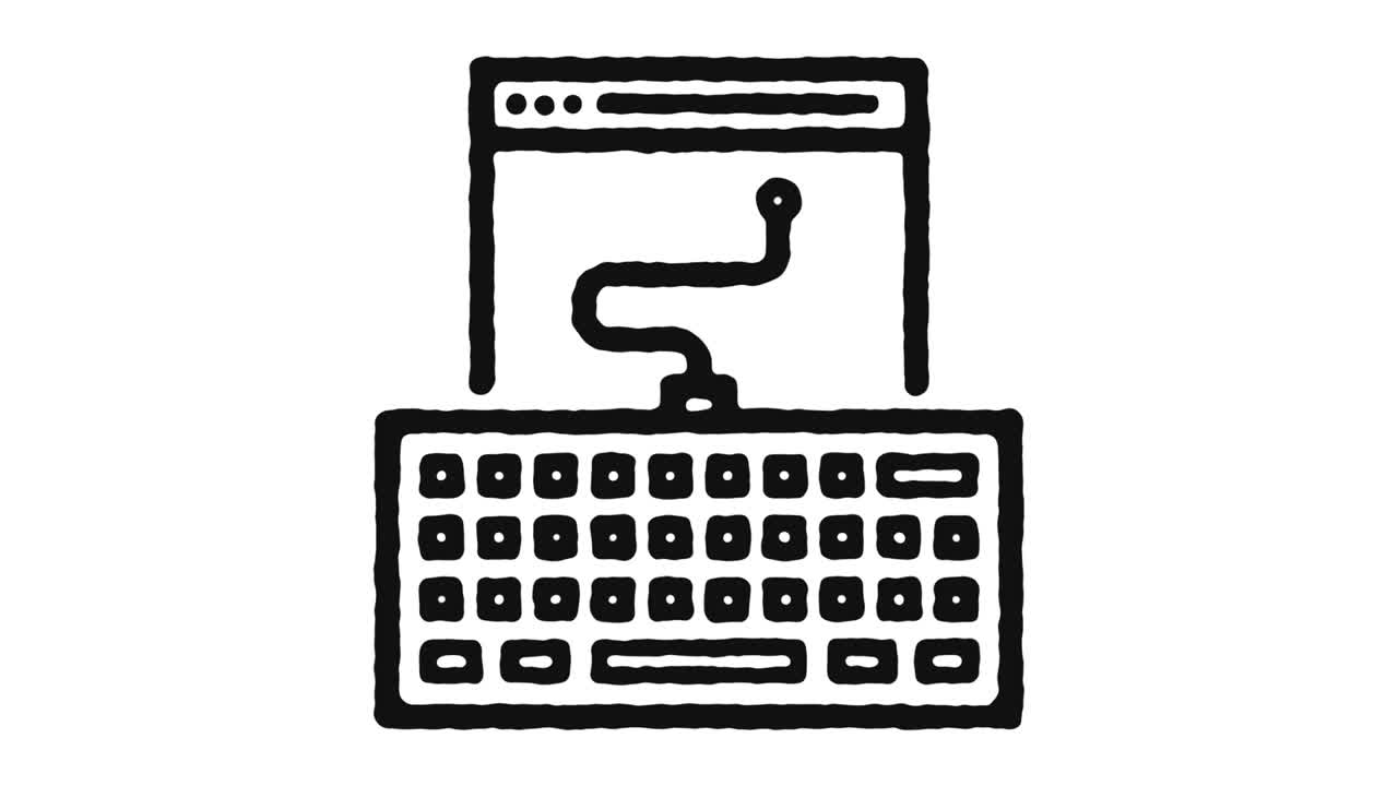 Author Icon Animation Footage & Alpha Channel