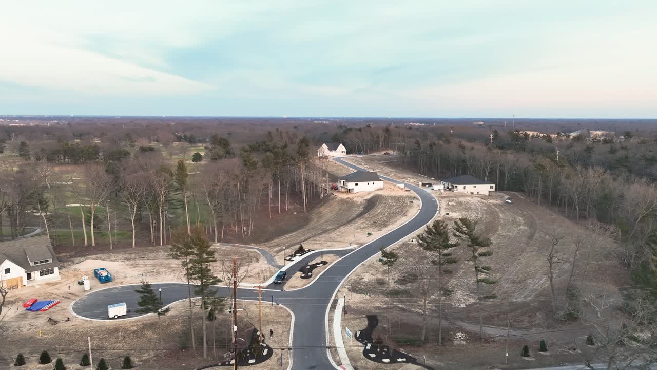 desarrollo de viviendas durante la hora dorada