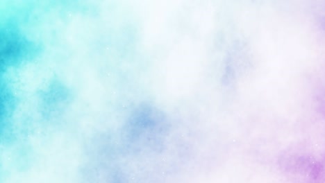 spray de humo de colores. abstract humo vapor soplar fuera. salpicaduras de niebla. tinta de alcohol y acuarela en fondo colorido. copiar espacio para el texto. animación de bucle.