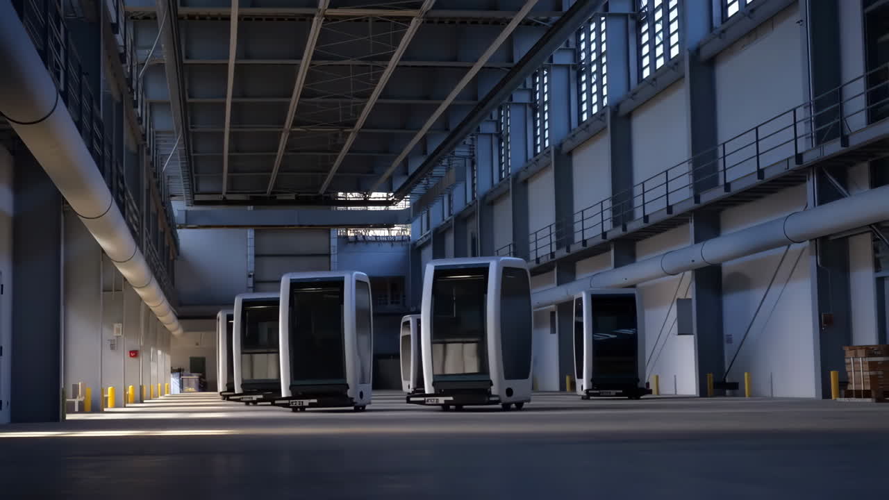 Robots in a warehouse