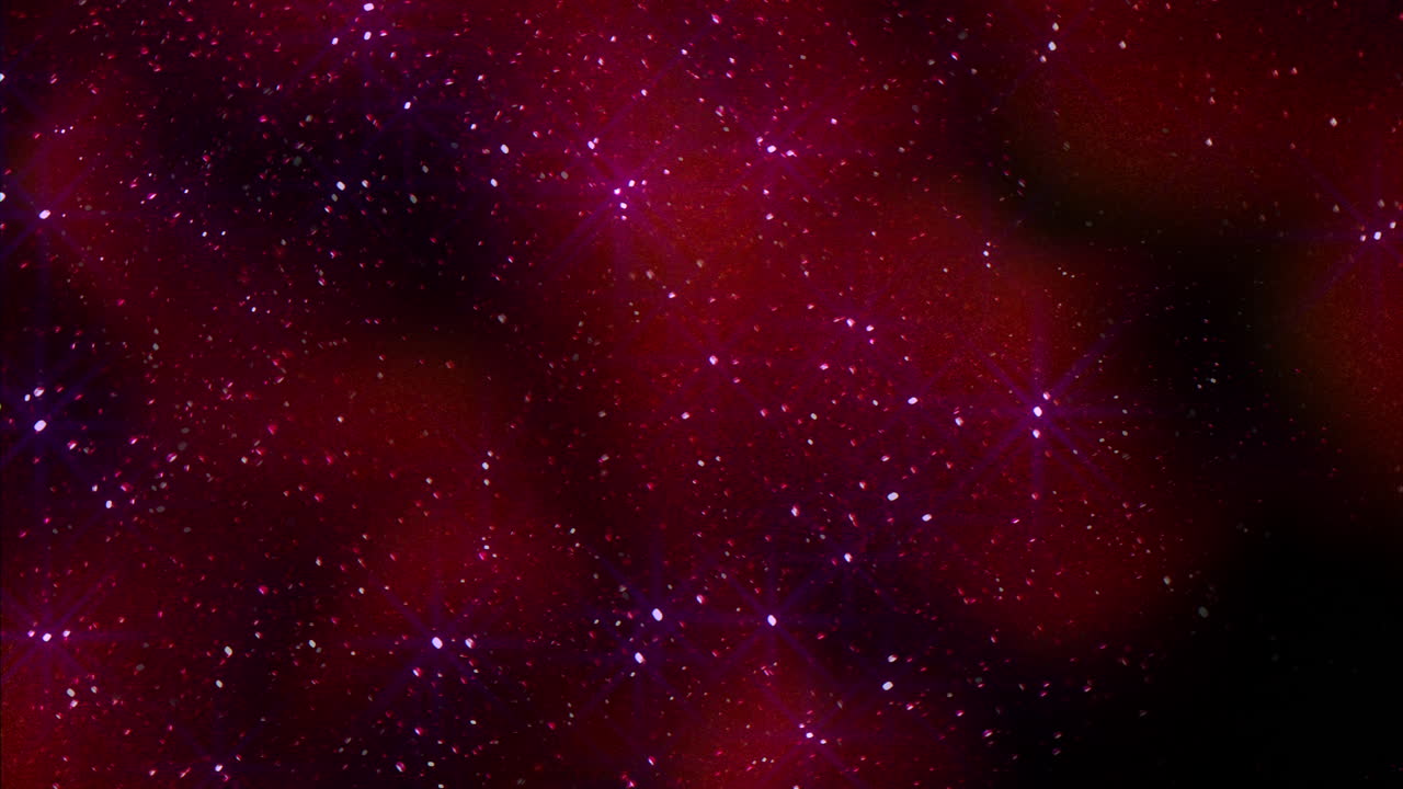 별이 가득 찬 밤, 빛나는 별들로 가득 찬 매혹적이고 다채로운 하늘