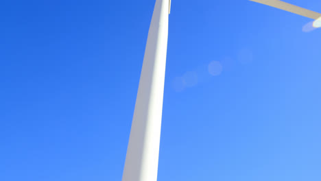 male engineer talking on mobile phone in the wind farm 4k