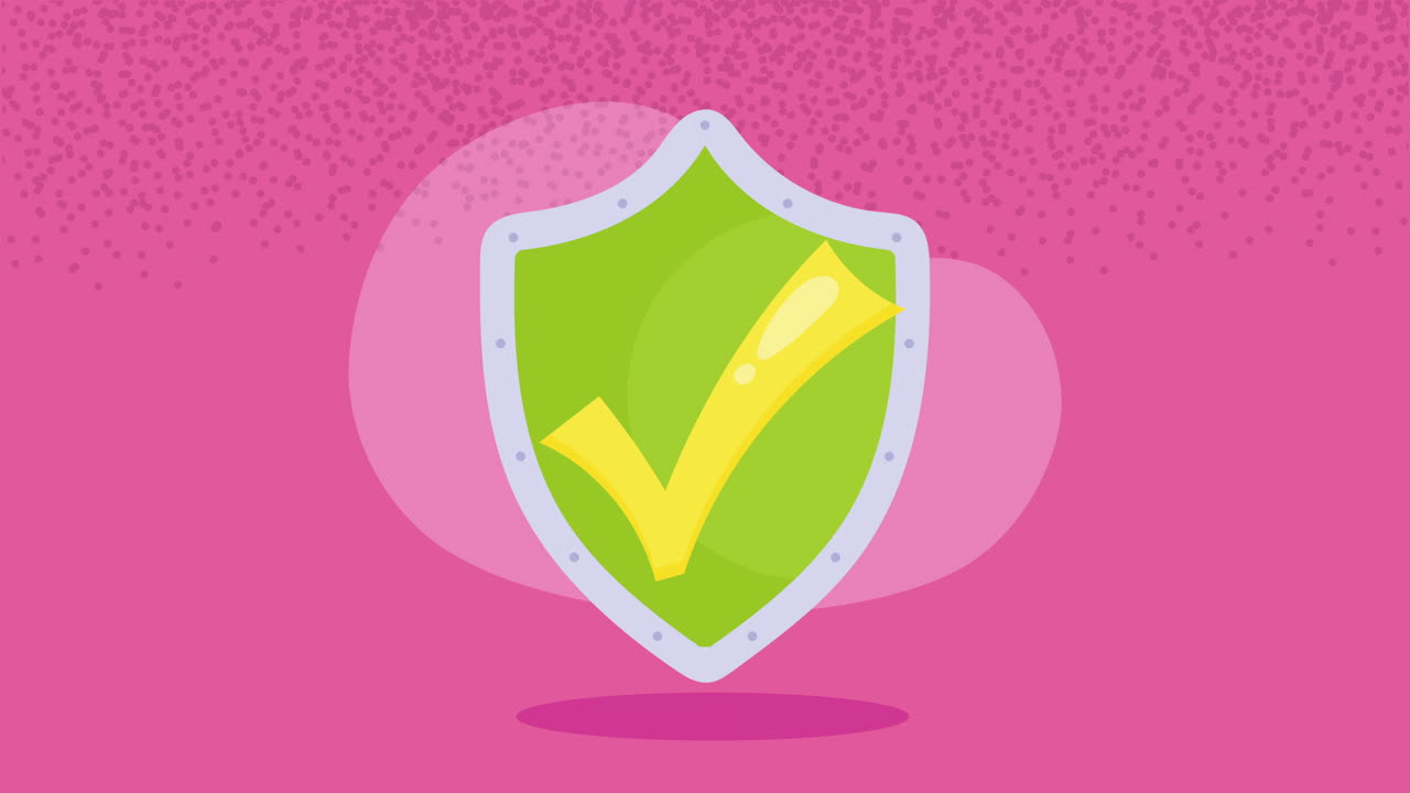 그린 드 사이버 보안 애니메이션