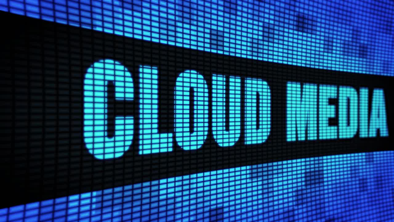 Cloud Media Display