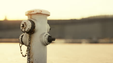 Alter-Hydrant-An-Einer-Strandpromenade