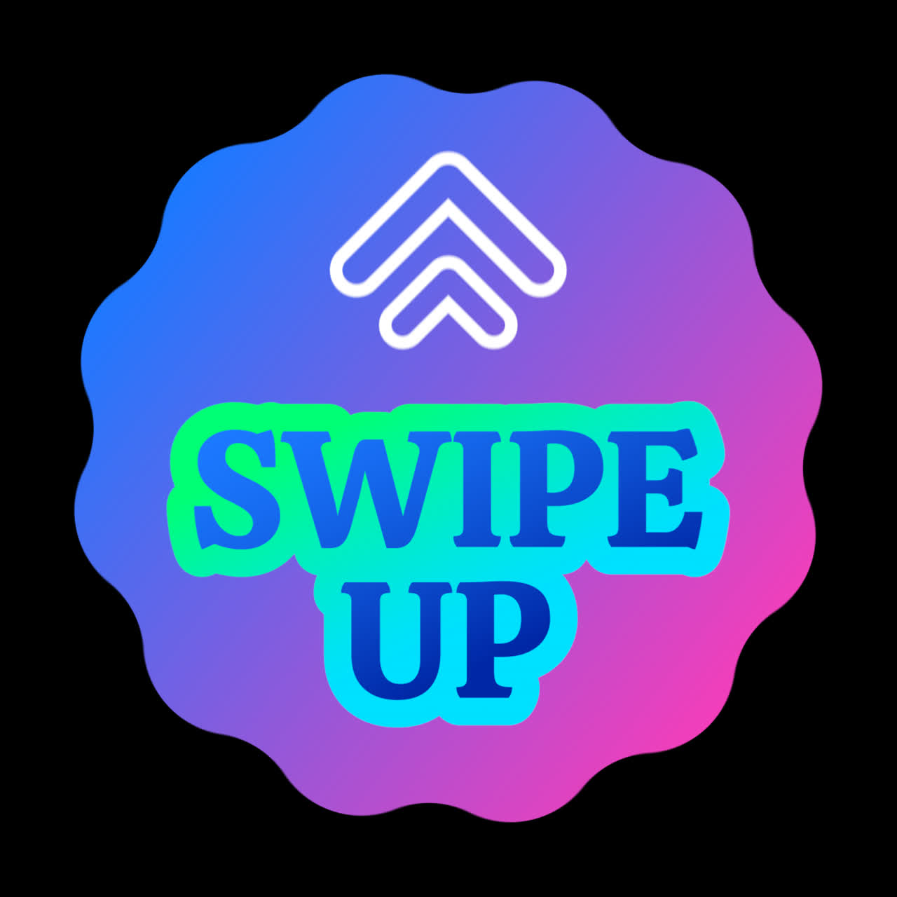 Swipe Up Button