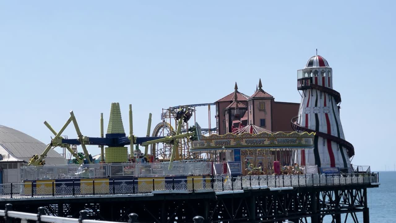 Brighton Palace Pier Amusement Park Rides