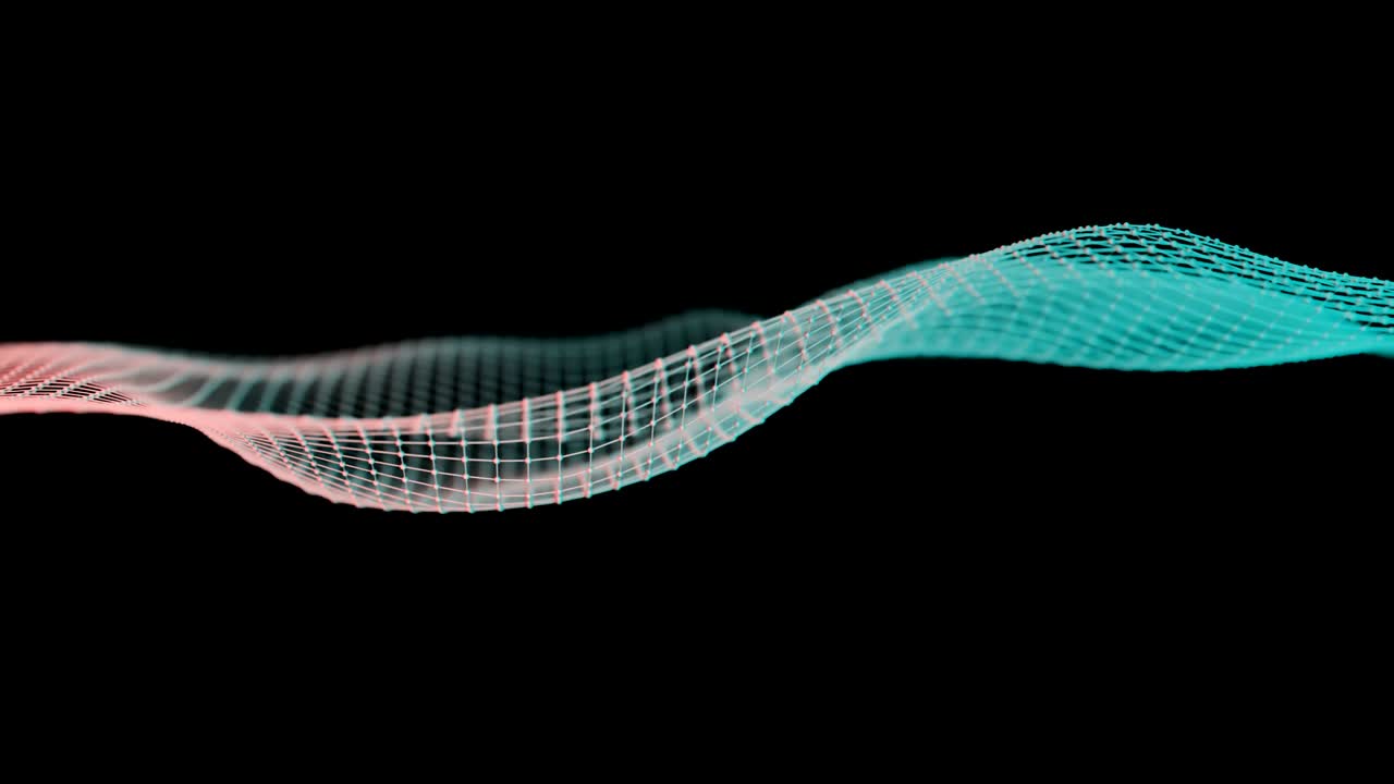 la malla de red abstracta de 4k.