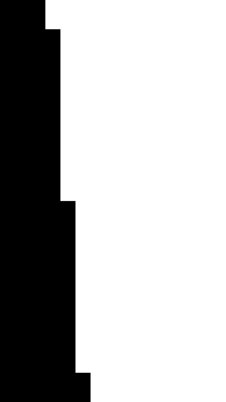 Abstract Transition Effect with Black and White Geometric Shapes