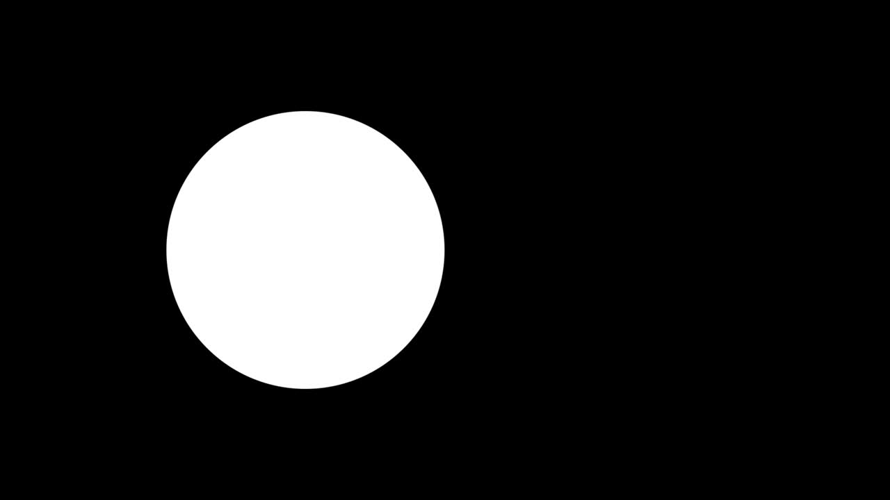 animación gráfica de movimiento 3d de semiesferas giratorias en movimiento perpetuo