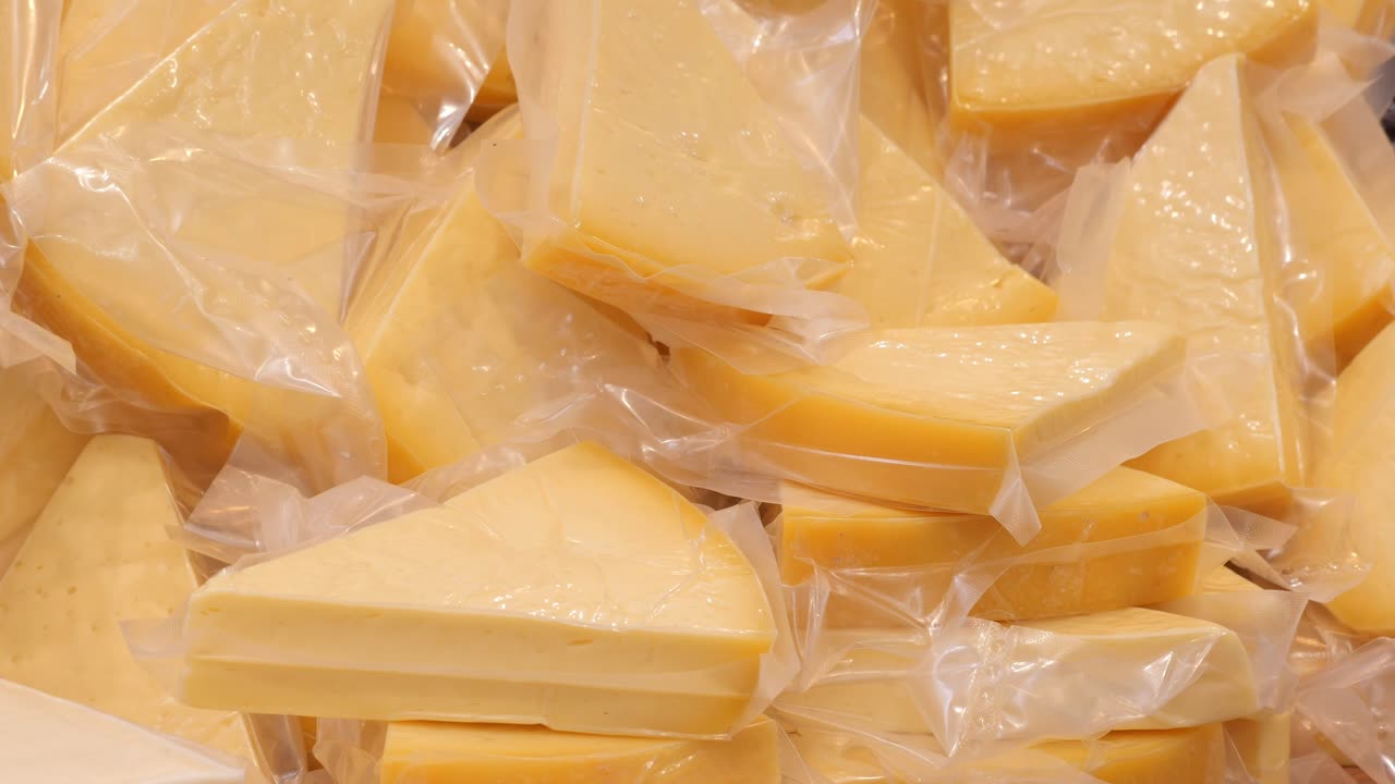Vacuum Packed Cheese Triangles