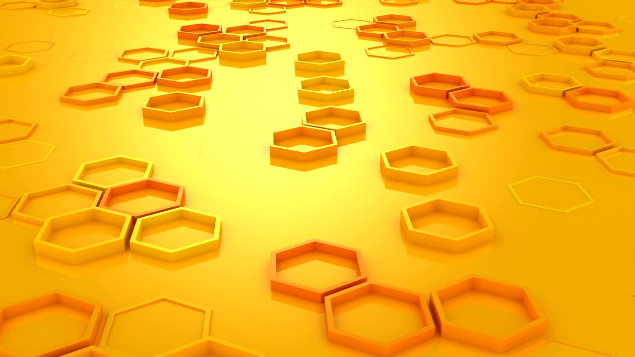 Background of Hexagons