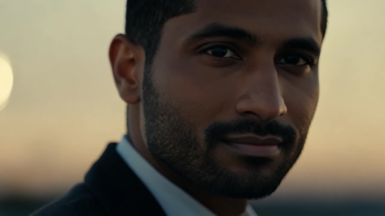 retrato de un hombre de negocios confiado