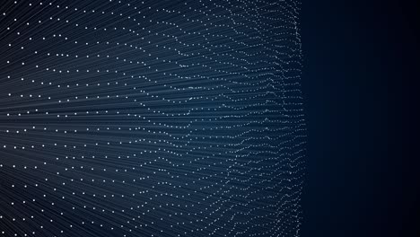 abstract computer generated geometrical animation