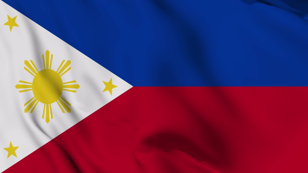 필리핀의 발이 끊임없이 흔들리는 애니메이션