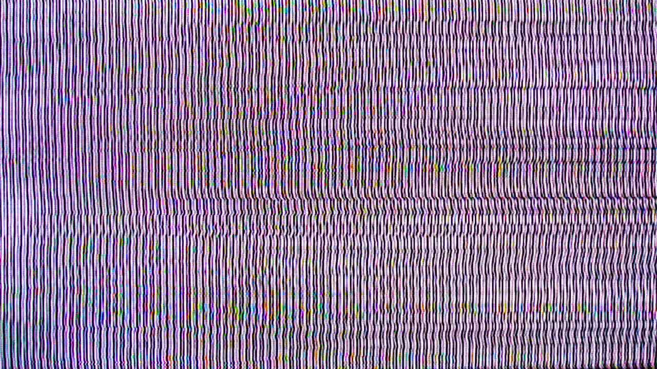 TV noise colorful Moir&eacute; effect, Analog Flickering Noise Texture