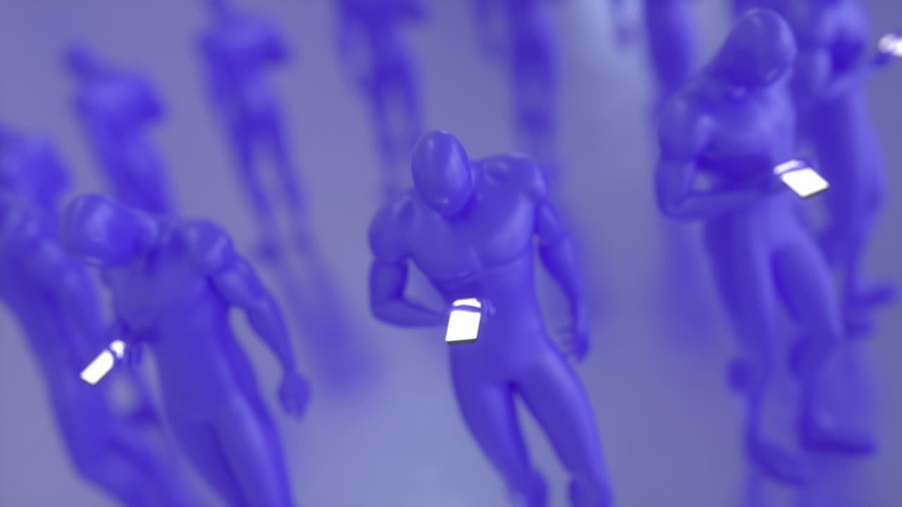 personas con teléfonos