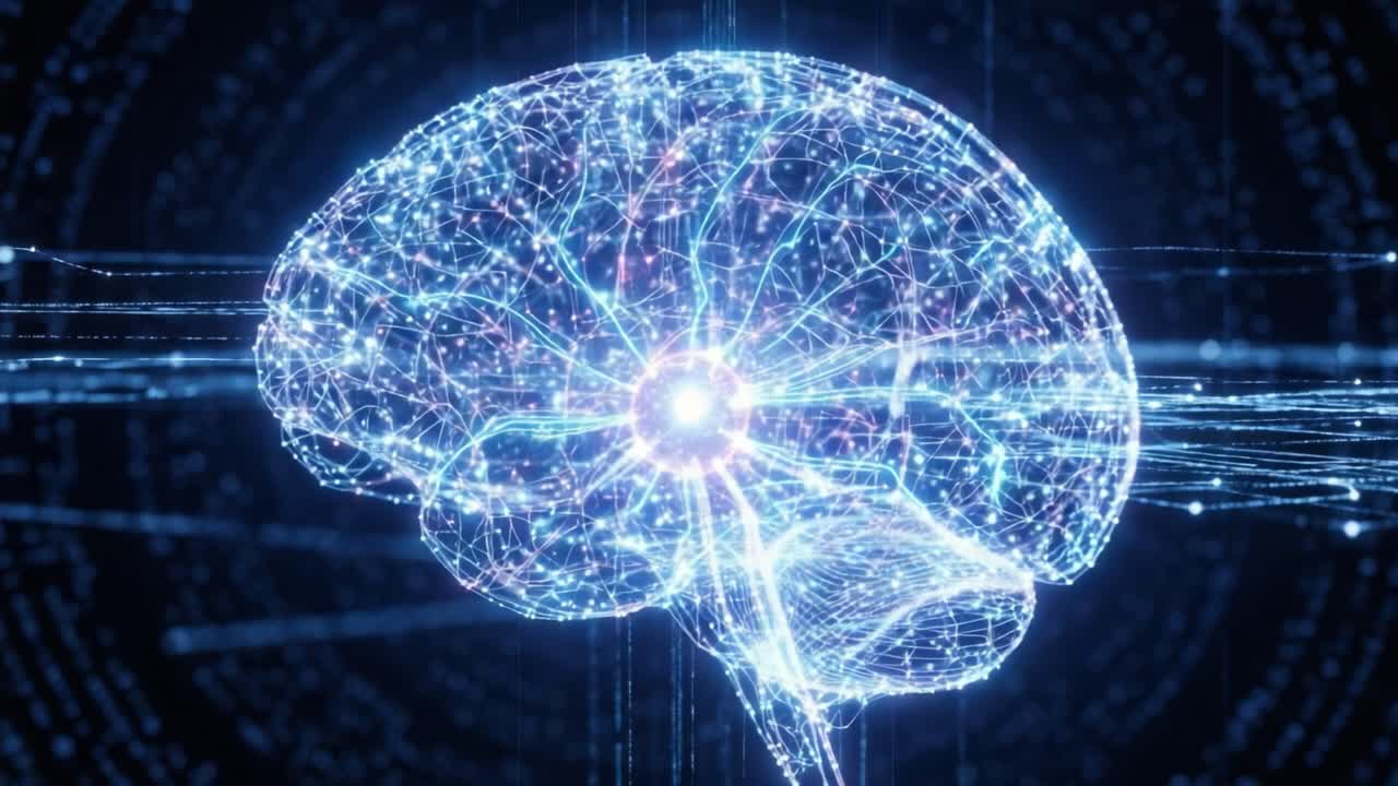 Exploring the Network of the Mind: A Digital Representation of Brain Neural Connections Showcasing the Complexity and Connectivity of Human Thought Processes