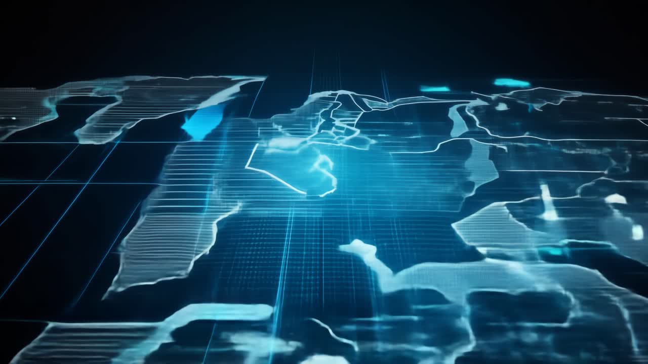 visualización de mapas mundiales digitales