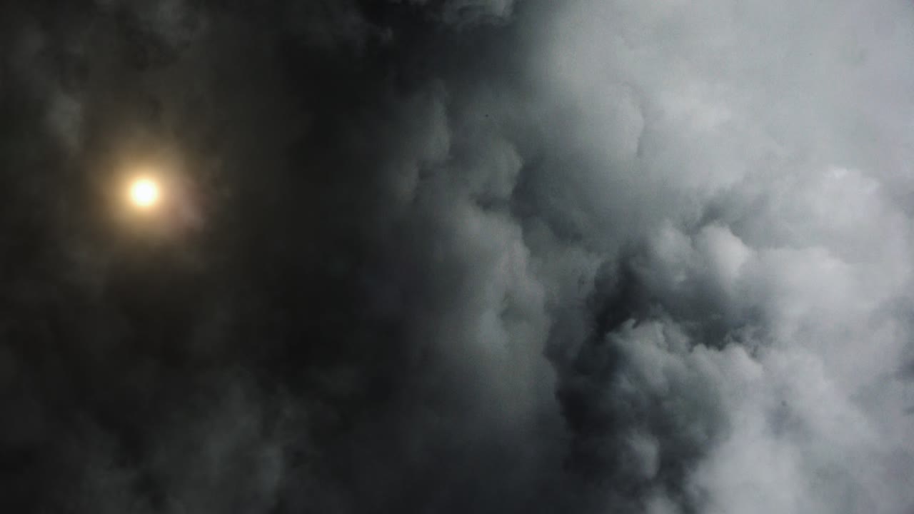 우주에 떠있는 은하수