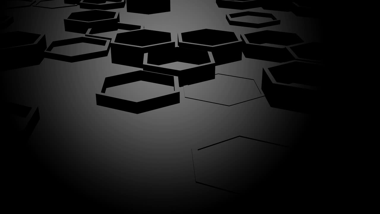 el fondo de los hexágonos