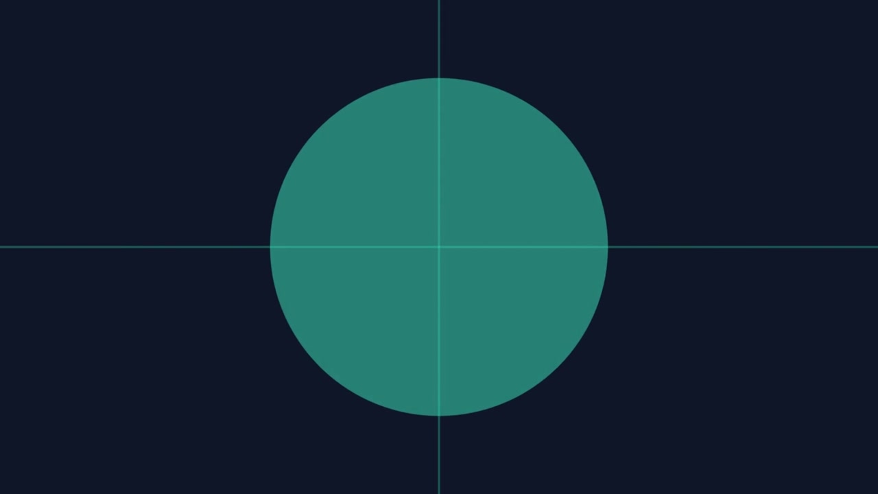 Smooth animation of a green circle expanding on a clean background. Minimal motion graphic ideal for transitions, UI design, loading screens, presentations and modern digital visuals.