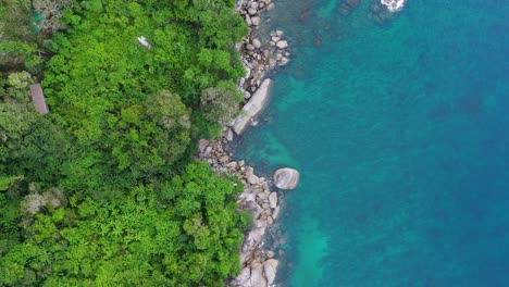 awe-inspiring 4k drone footage of phuket island’s stone coast, green forests, and blue waters