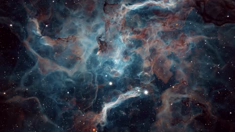 stunning nebulae in deep space