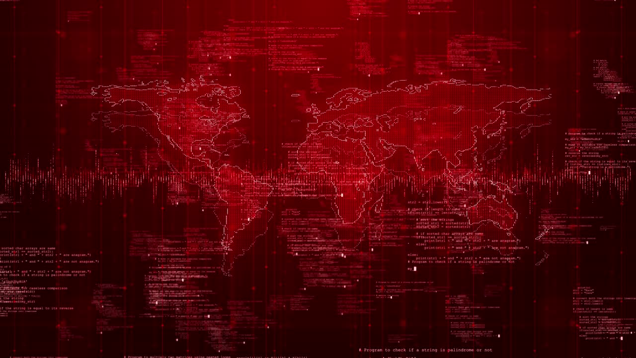 Digital world map futuristic abstract background big data technology earth map connection social