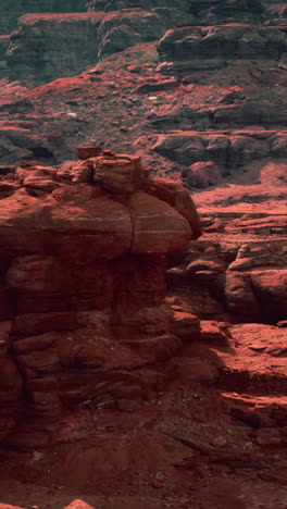 red martian landscape