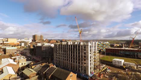 Die-Weitere-Entwicklung-Und-Der-Bau-Des-Hilton-Hotels-Und-Des-Hochhauses-Smithfield-2-Am-Standort-Der-Gemeindegebäude-Im-Stadtzentrum-Von-Stoke-On-Trent,-Hanley,-Staffordshire