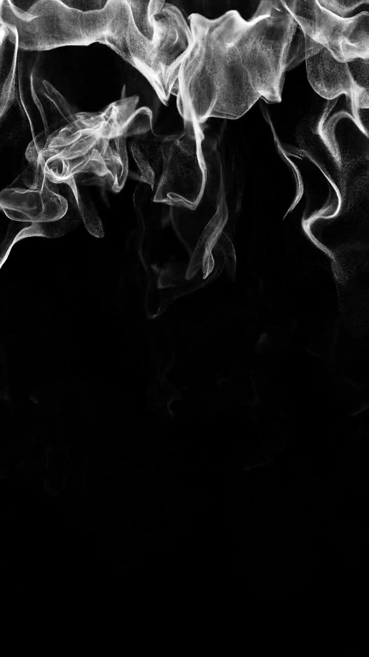 Animazione di nuvola di fumo realistica a spazzata